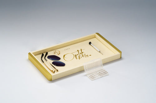 Lunettes Aviateur — Coffret & Accessoires Dorés