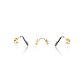 Lunettes Carré — Or & Détails Ornementés