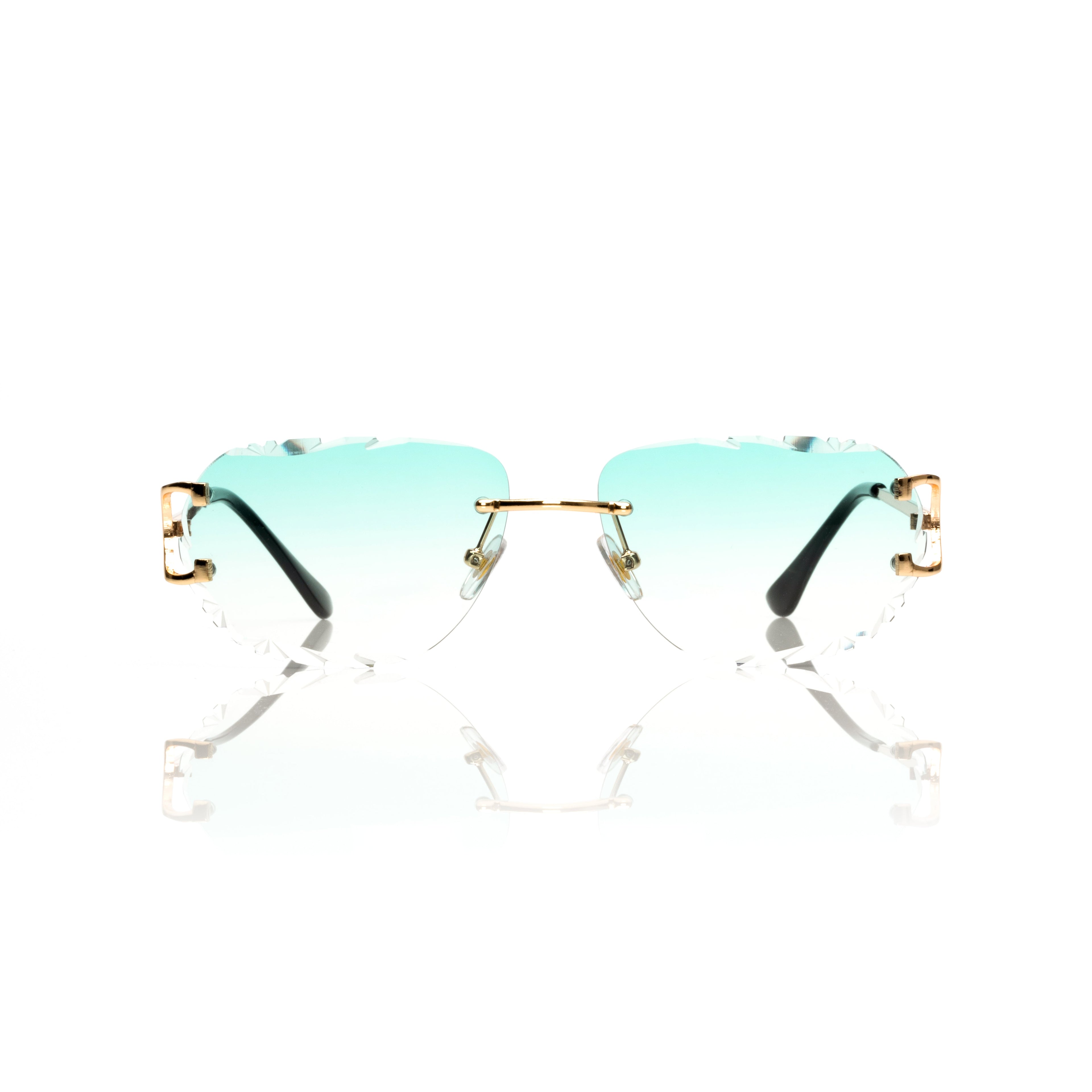Lunettes Sans Cerclage — Métal Argenté Épuré