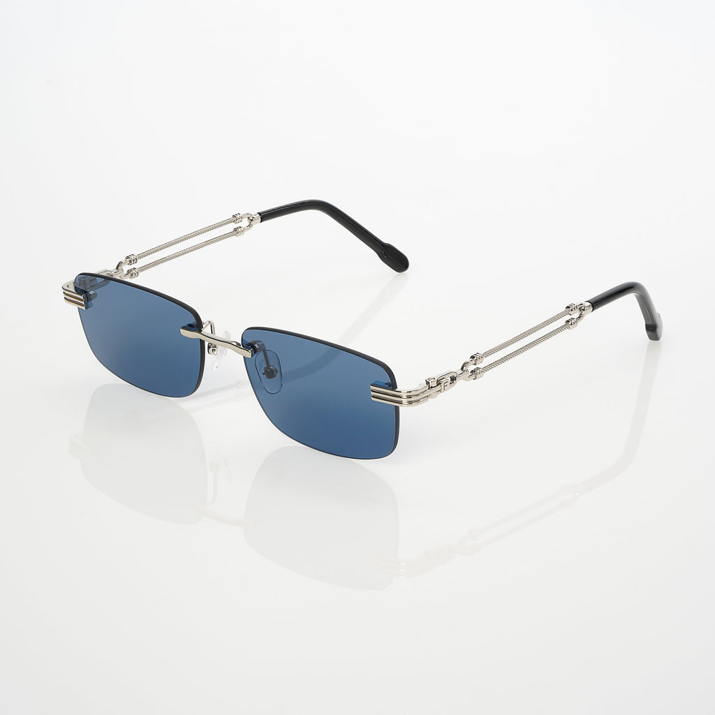 Lunettes Sans Cerclage — Métal Doré & Écaille
