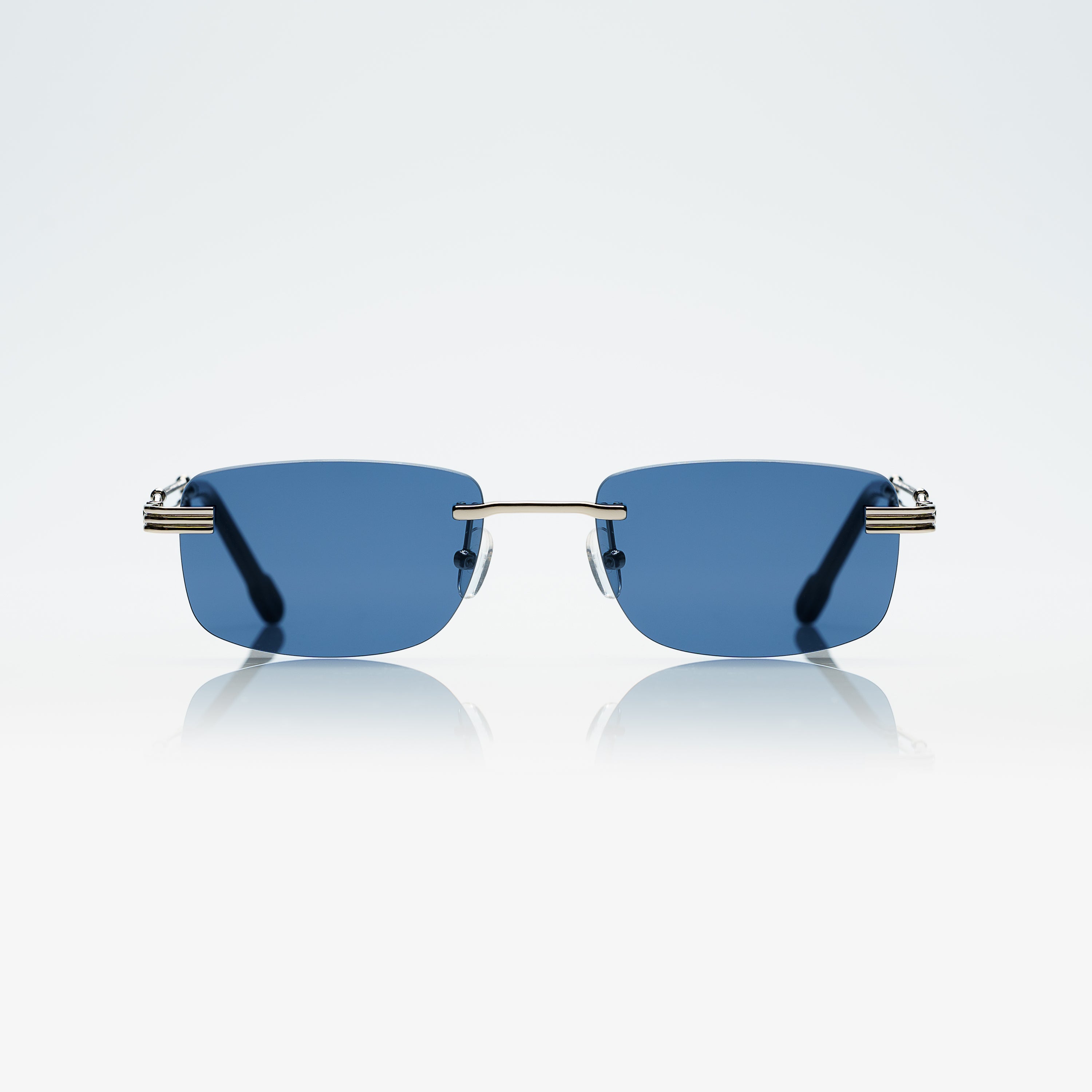Lunettes Sans Cerclage — Métal Doré & Écaille