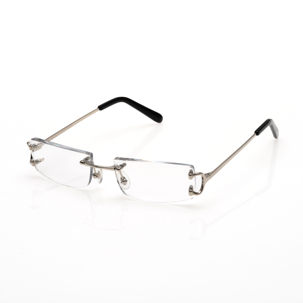 Lunettes Sans Cerclage — Métal Doré & Écaille · II