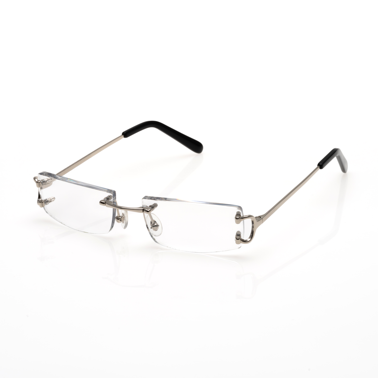 Lunettes Sans Cerclage — Métal Doré & Écaille · II