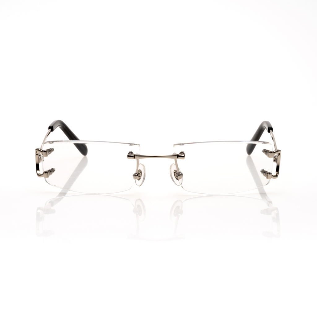 Lunettes Sans Cerclage — Métal Doré & Écaille · II