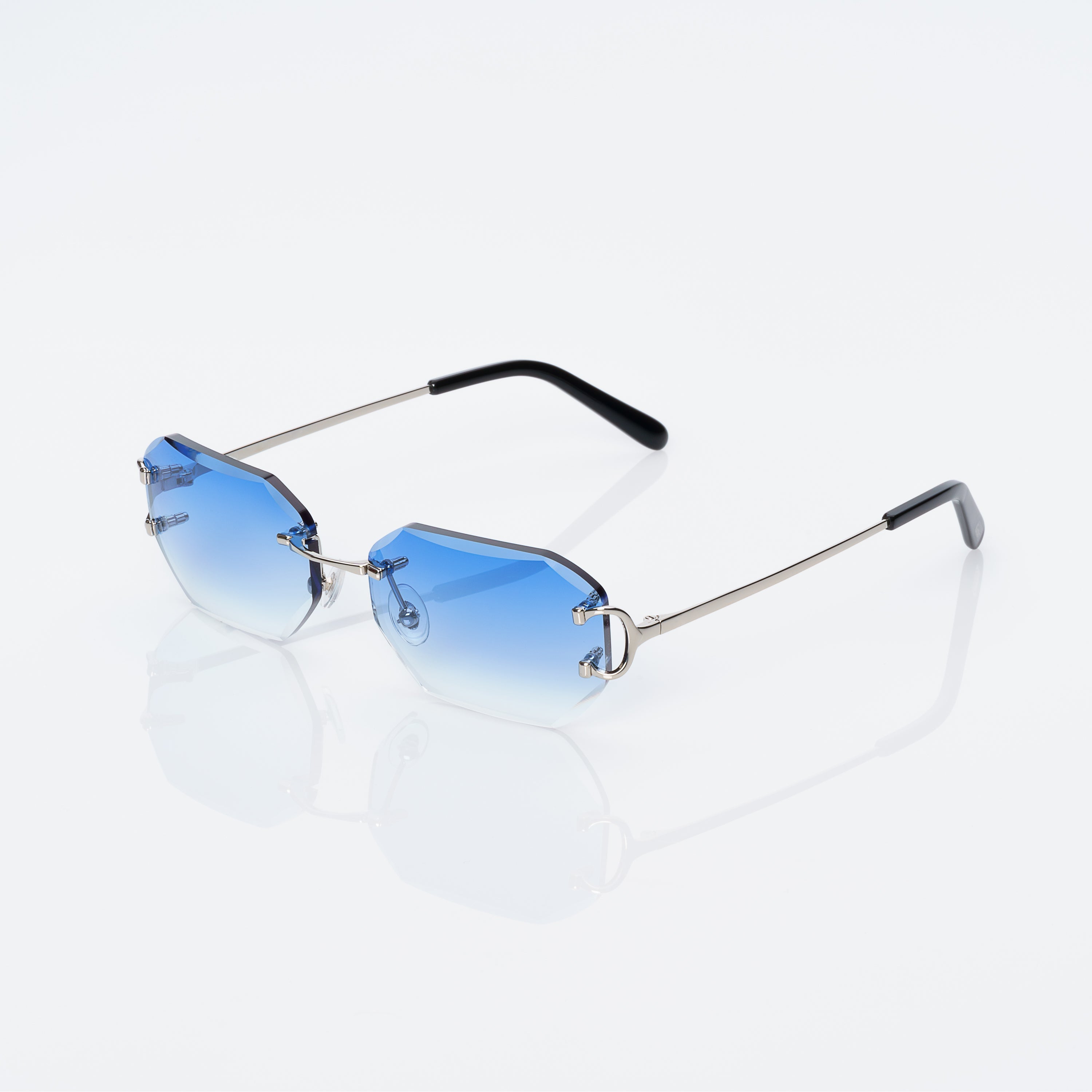 Lunettes Sans Cerclage — Métal Doré & Écaille · V